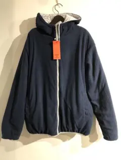 訳有 新品 F.P.O リバーシブル キルティングジャケット ブルゾン フリース