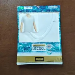 超COOL 半袖 Vネック Tシャツ L ホワイト