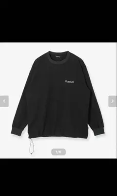 OPTSTUFF DRAWSTRING LONG SLEEVE T-SHIRT