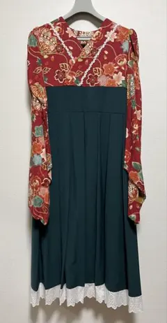 marcHenromanTica 和ロリワンピースヘッドドレスセット