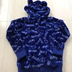 ラブトキシック ボア　パーカー　ブルゾン 耳つき　総柄　140