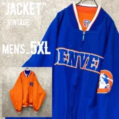 レア90s《NFL》デンバーブロンコス両面刺繍リバーシブルジャケット/5XLのサムネイル
