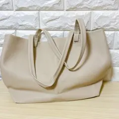 トートバッグ レディース ビジネスバッグ A4 大容量 ベージュ