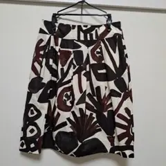 Max Mara　WEEK ENDLINE タックスカート ひざ丈スカートのサムネイル
