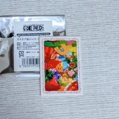 チョッパー ILLUSTRATION WORKS スクエア缶バッジ ワンピース