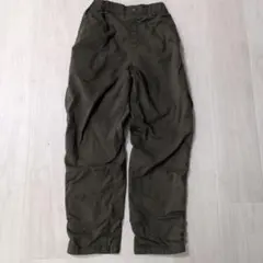 ユニクロ・ストレッチウォームイージーパンツ・サイズ 150・オリーブ