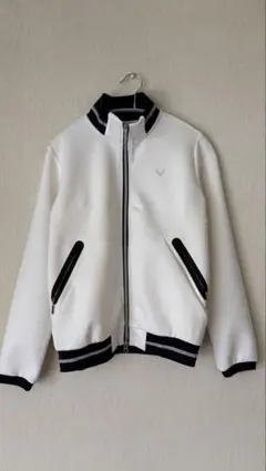 キャロウェイ ホワイトジップアップジャケット レディース Mサイズ