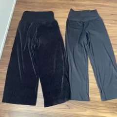 マタニティパンツ２枚セット