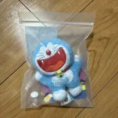 100％ドラえもん＆フレンズ 展 サンタインドラキーチェーン ぬいぐるみ