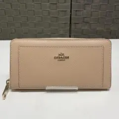 ゆ*こ様 未使用品　COACH ピンク レザー 長財布