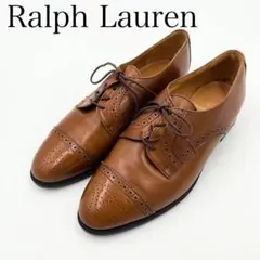 美品　Ralph Laurenレースアップシューズ　ブラウン　レザー　23㎝のサムネイル