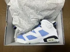 Nike Air Jordan 6 UNC25.5 12月30日まで出品予定