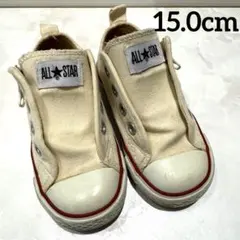 コンバース オールスター キッズ 15cm キナリ シューズ スニーカー