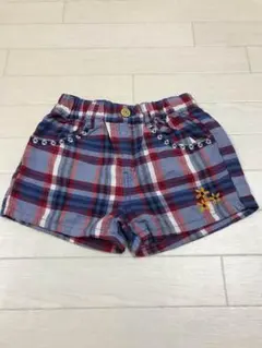 REDDY APPLESEEDチェックショートパンツ☆120☆BREEZE