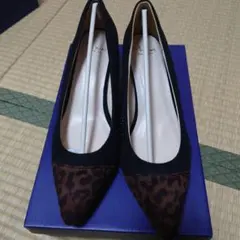 最終値下げ　Menueパンプス　25cm 黒