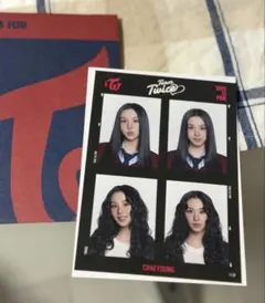 TWICE チェヨン　THIS IS FOR 証明写真ステッカー
