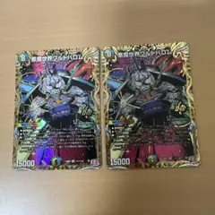 デュエルマスターズ　悪魔世界ワルドバロム　シク　シークレット　2枚