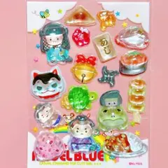 ボンボンドロップシール　和柄　おすそわけ　８種