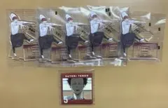 ハイキュー　 10thクロニクルアクリルフィギュア　スクエアバッジ　天童覚　6点