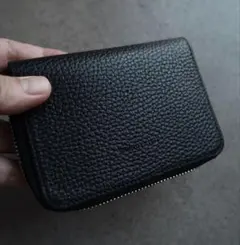 SHRINK LEATHER MINI WALLET