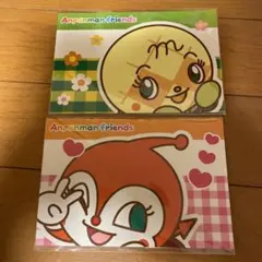 ドキンちゃん メロンパンナちゃん ポストカード 新品未開封品 アンパンマン