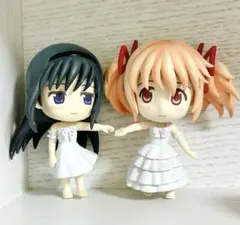 一番くじ　魔法少女まどか⭐︎マギカ　K賞2体 鹿目まどか 明美ほむら
