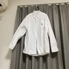 U.S. POLO ASSN. ホワイト長袖シャツ Fサイズ