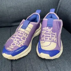 THE NORTH FACE キッズ スニーカー 紫/青21センチ