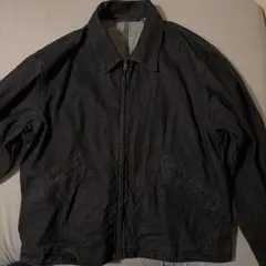 GU ブラック ジップアップジャケット XL