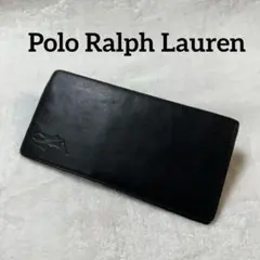 【希少】Polo Ralph Lauren レザーロングウォレット 本革長財布