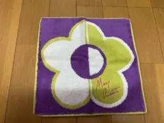 新品♡Mary Quant 花柄タオルハンカチ