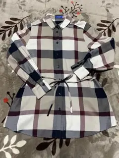 ブルーレーベルクレストブリッジ38ブラウス