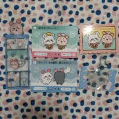 【ちいかわ】ブックマーク&カードセット 古本屋&モモンガ