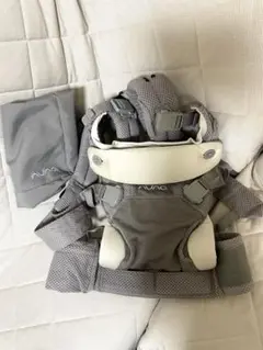 人気商品⭐️nuna cudl ヌナ カドル 抱っこ紐　フロスト　メッシュ　グレー