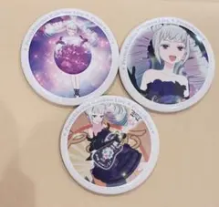 プリティーリズム レインボーライブ ボークス ジュネいっぱい缶バッジ 3個セット