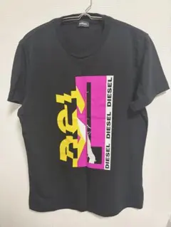 【美品】DIESEL Tシャツ ブラック Lサイズ