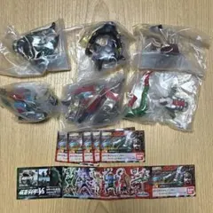 ガチャHGシリーズ 仮面ライダー〜恐怖の大幹部ドクトル・ゲー!?編〜全6種コンプ