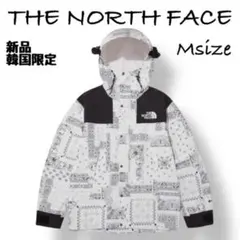 最終価格★新品★The North Face ゴアテックス　ペイズリー柄 白　M