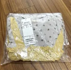 プティマイン　スカラップレースドッキングt シャツ　110cm ７部丈