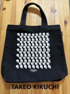 SALE☆TAKEO KIKUCHI タケオ キクチトートバッグキャンバスドクロのサムネイル