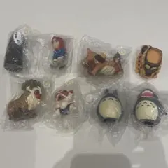 ジブリ 指人形 8体セット どんぐり共和国 もののけ姫 トトロのサムネイル