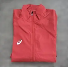 ASICS ジャケット レッド