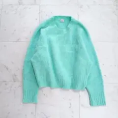 グリーンレーベルリラクシング　アルパカブレンドニット ふんわり 長袖 セーター