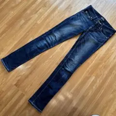 美品 moussy マウジー スキニー デニム 24サイズ ジーンズ