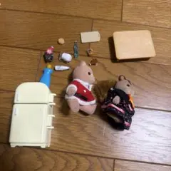シルバニアファミリー 冷蔵庫と小物セット