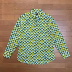 PRADA プラダ 15FW 長袖シャツ 総柄 イタリア製 size40のサムネイル