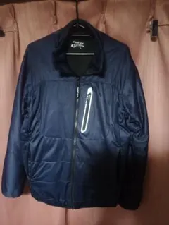 ワークマン製Fieldcore ストレッチ中綿ジャンパージャケット L ネイビー