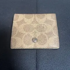 COACH シグネチャー 二つ折り財布 コインケース