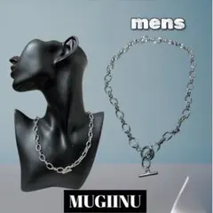 シルバーリンクチェーンネックレス