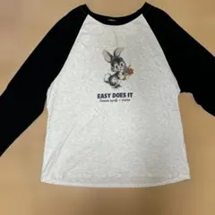 EASY DOES IT ラグラン長袖カットソー
